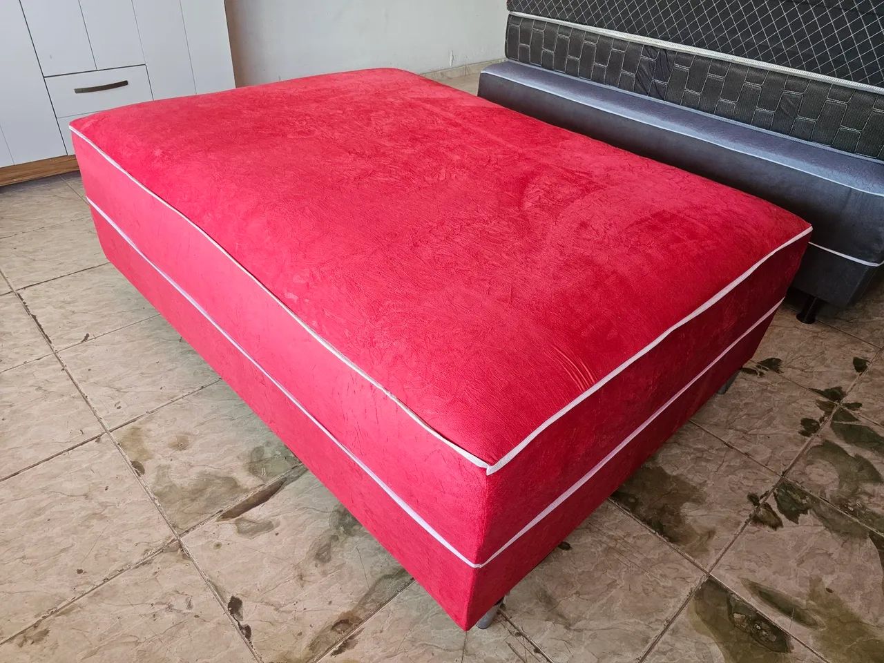 Cama unibox nova molas bonnel nova - Foto 2