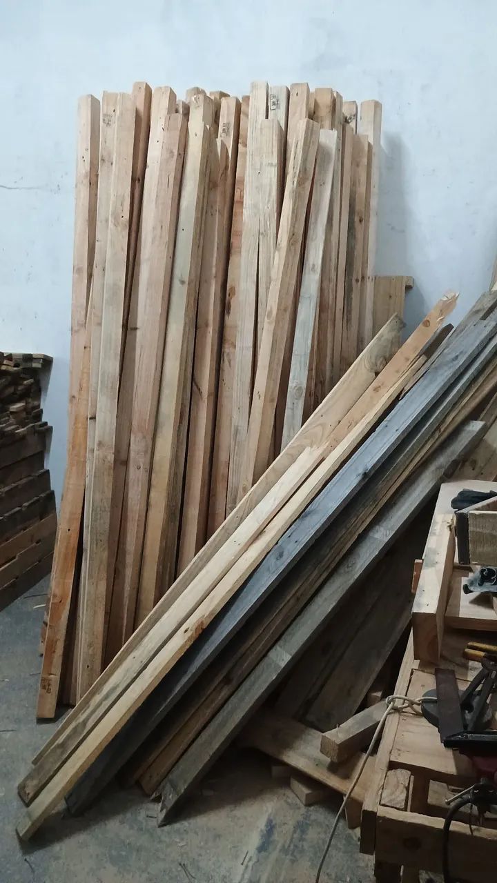 Caibros 7x7 pinus peças com até 2.45 mt entrego acima de 300 reais - Foto 2