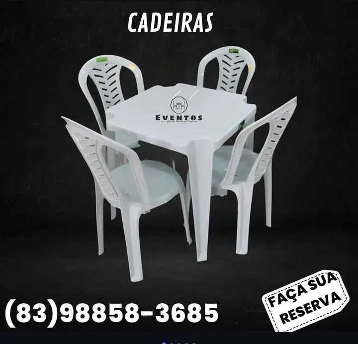 Aluguel de cadeiras e mesas - Foto 2