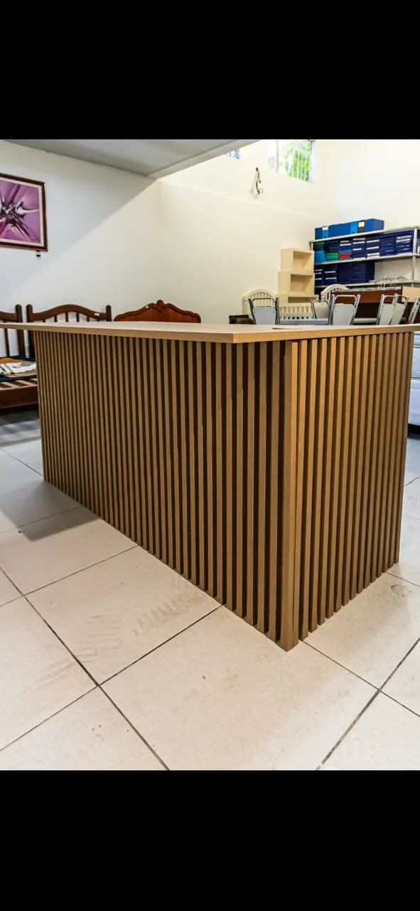 Mesa de Madeira Pura Turim - Amêndoa - Foto 5