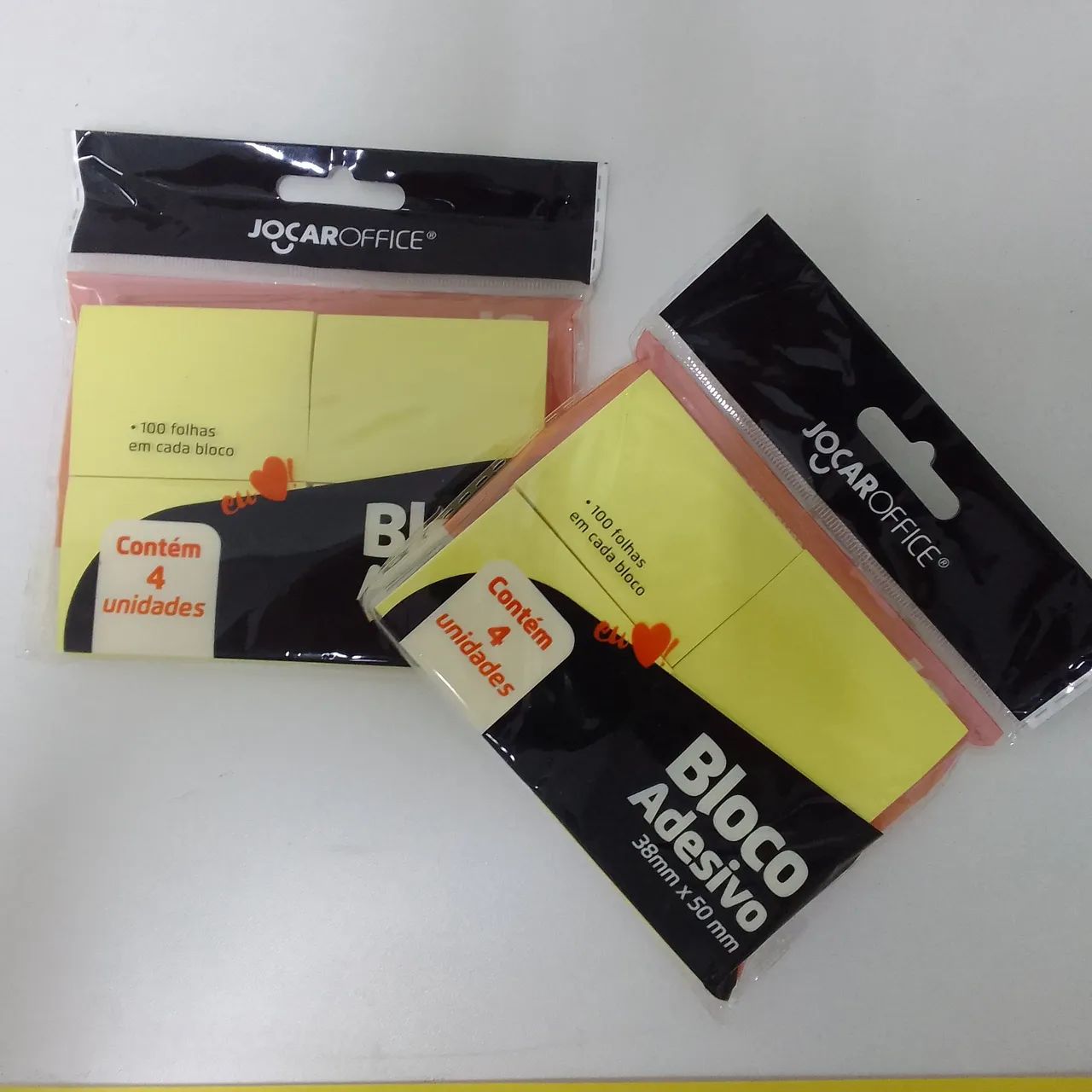 Kit 5 pacotes de post it amarelo  - Foto 3