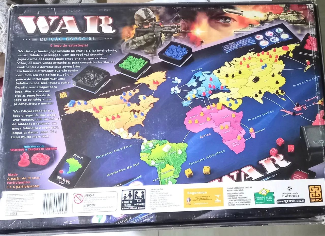 War Edição Especial Grow (INCOMPLETO) - Foto 2