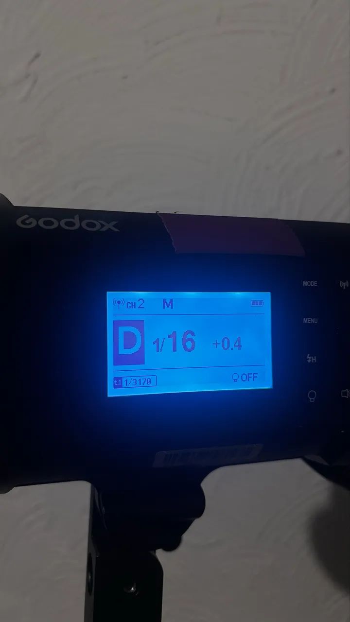 AD600pro sem bateria  - Foto 5