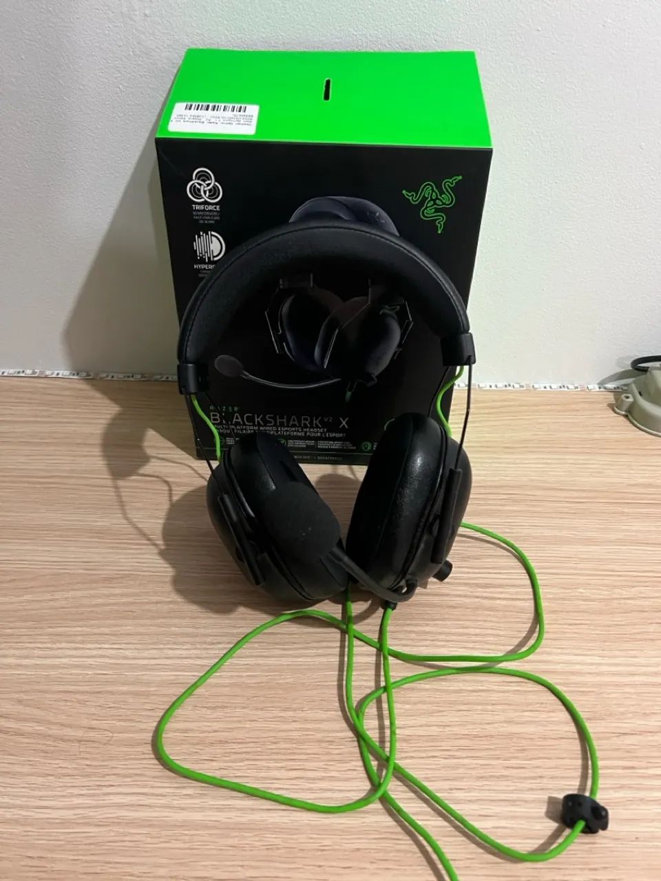 Headset Razer BlackShark V2 X - Foto 2