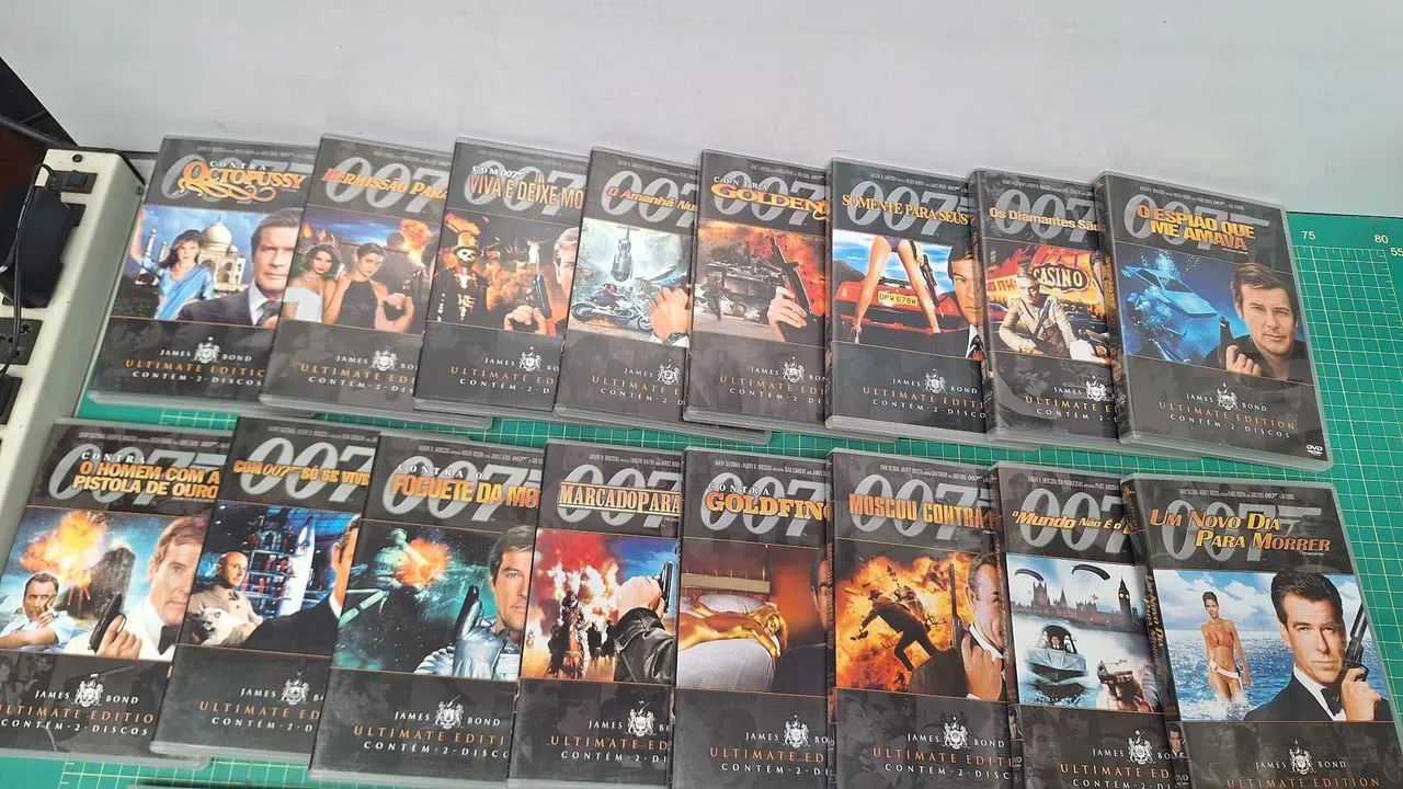 Coleção de filmes DVD 007 - Foto 2
