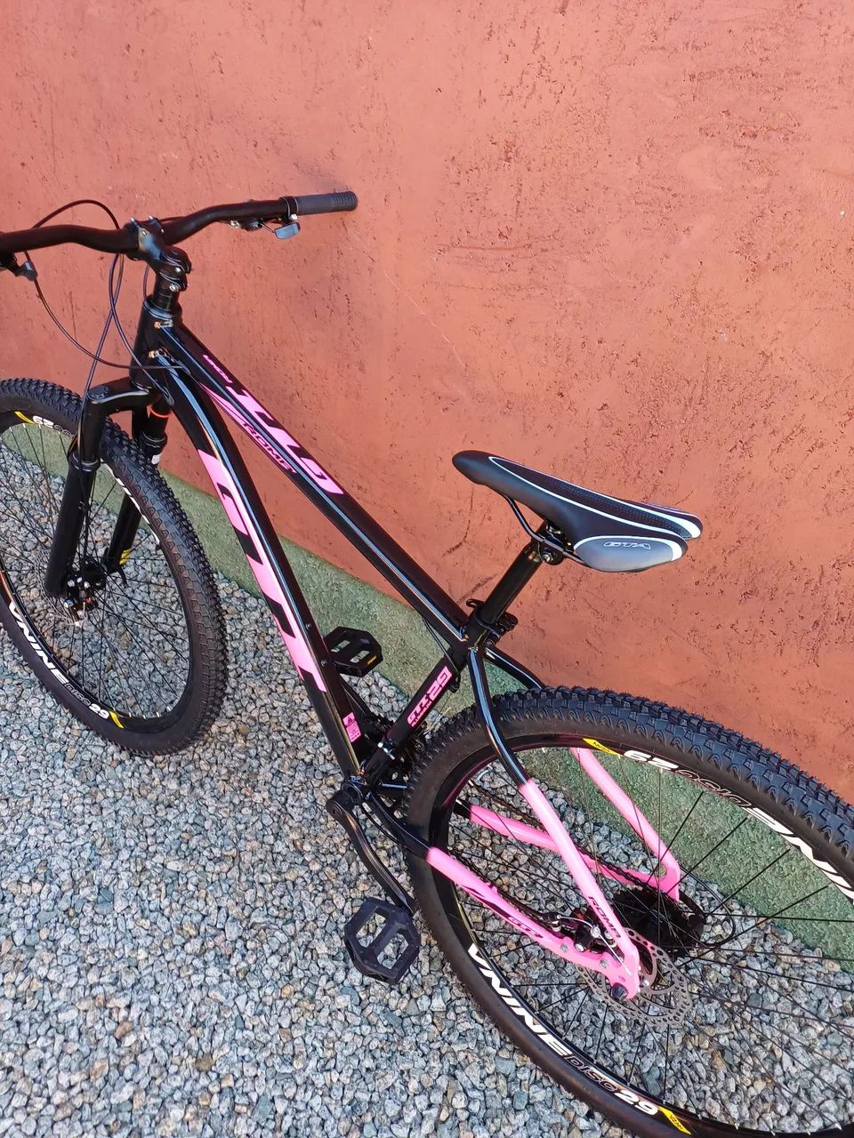 Bicicleta GTI Nova Aro 29 21v de Alumínio - Foto 5