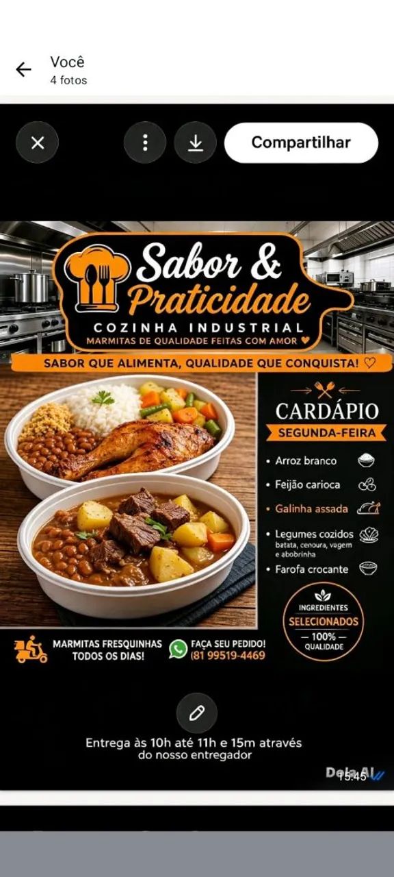 Almoços comerciais 