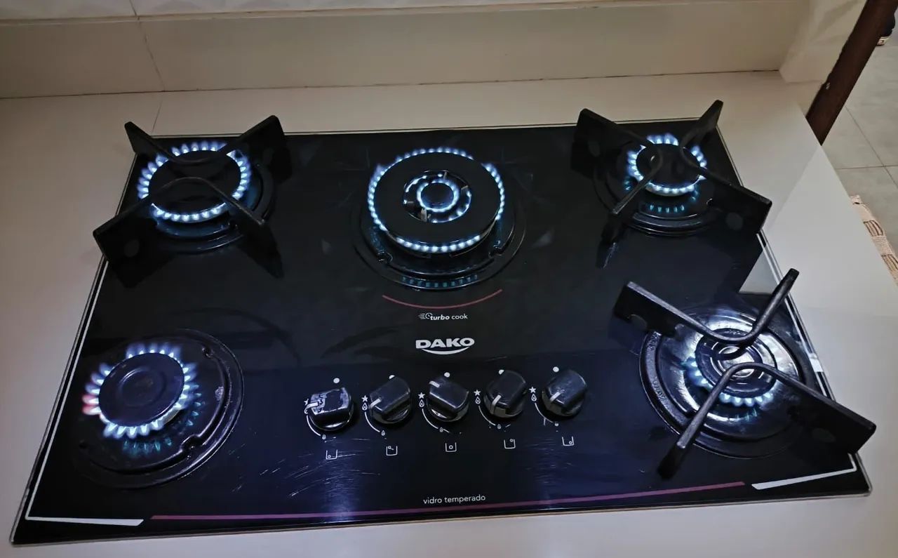 Cooktop 5 bocas 