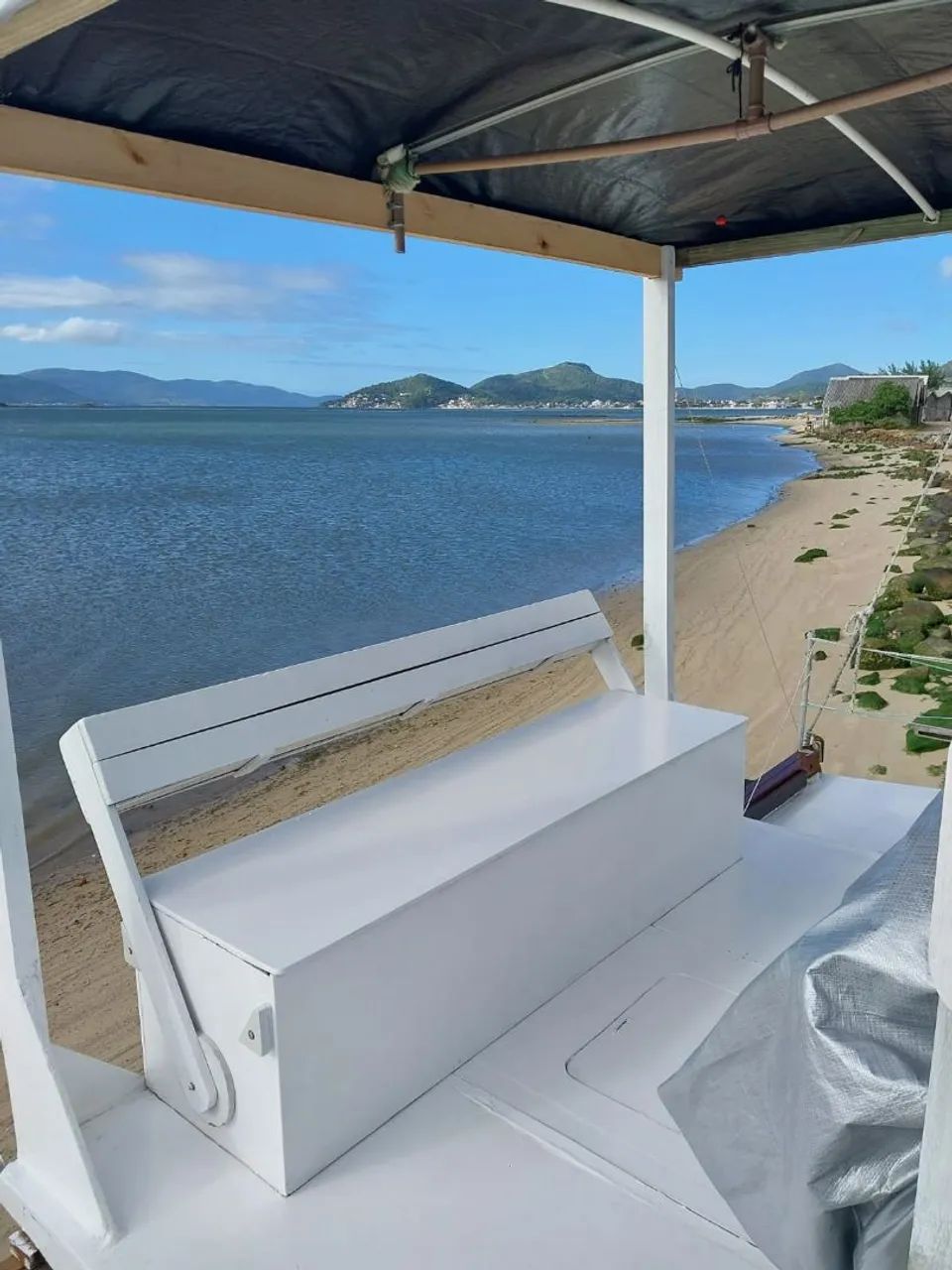 Catamarã Artesanal 28 pes (navegação costeira) - Foto 3