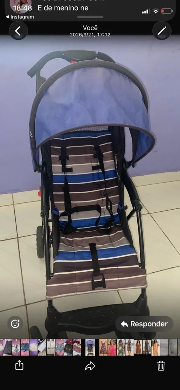Carrinho de bebê - Foto 2