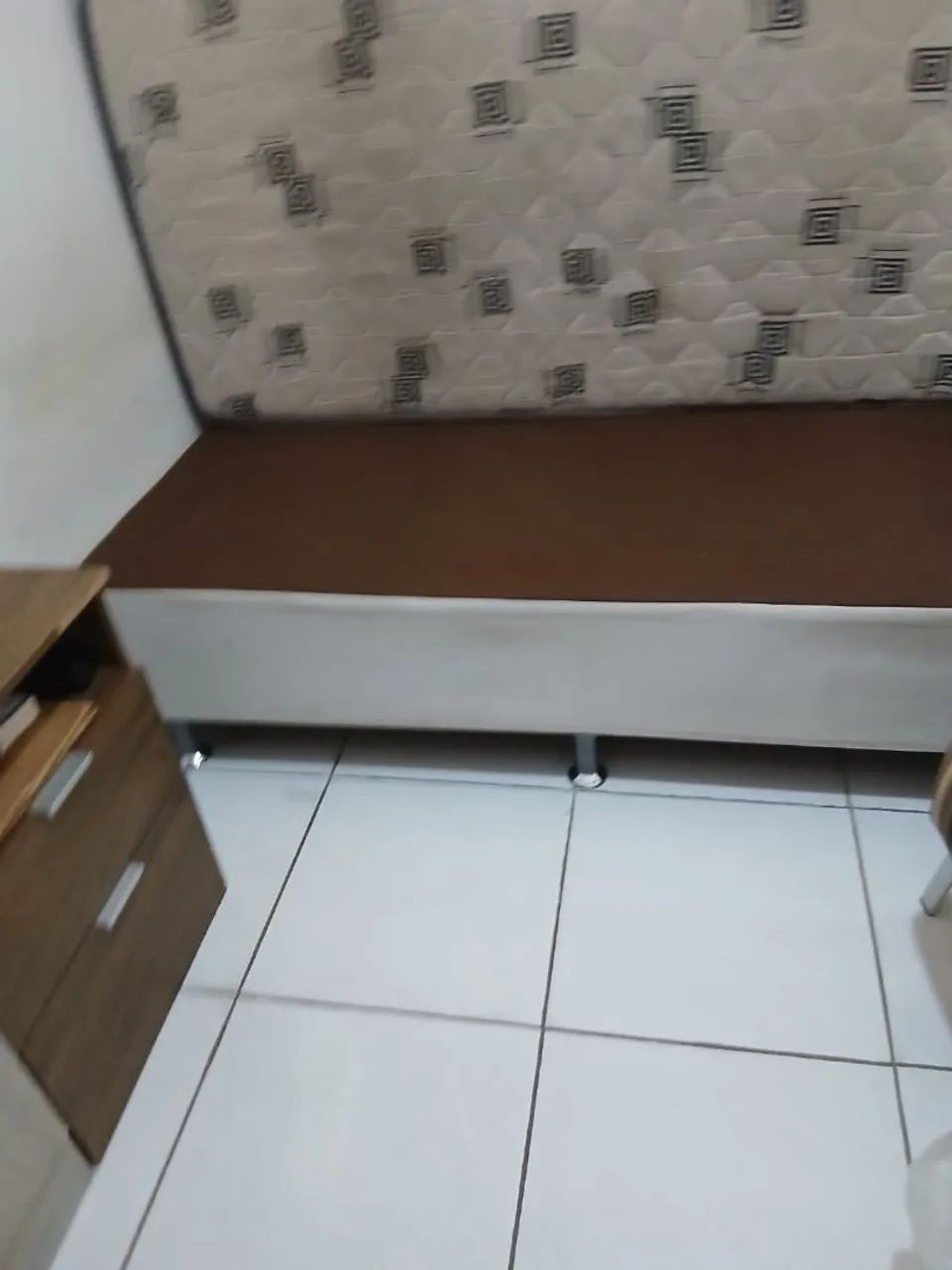 Cama box colchão D 45 perfeita  - Foto 4