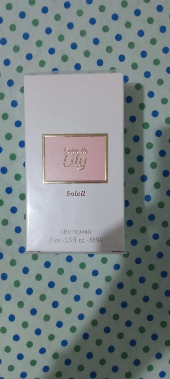 Lily perfume novo