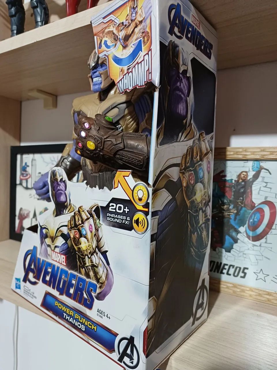 Thanos eletrônico 35cm original marca Hasbro  - Foto 5