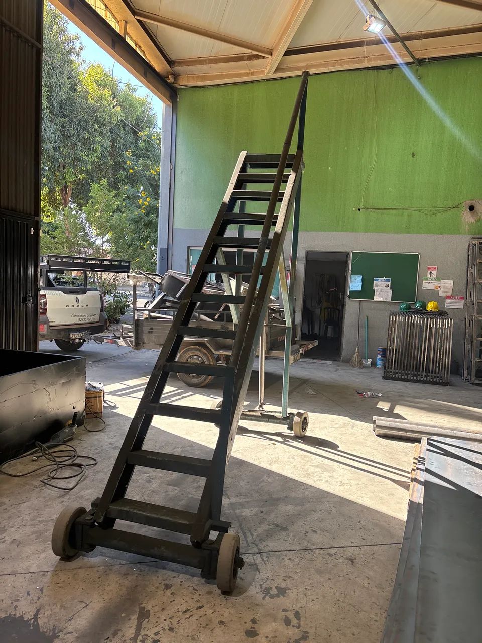Escada de aço  - Foto 2