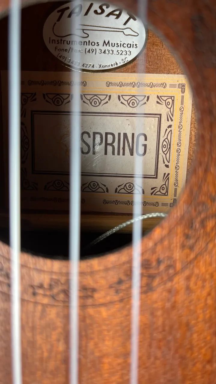 Ukulele Concert Elétrico Spring - Foto 3