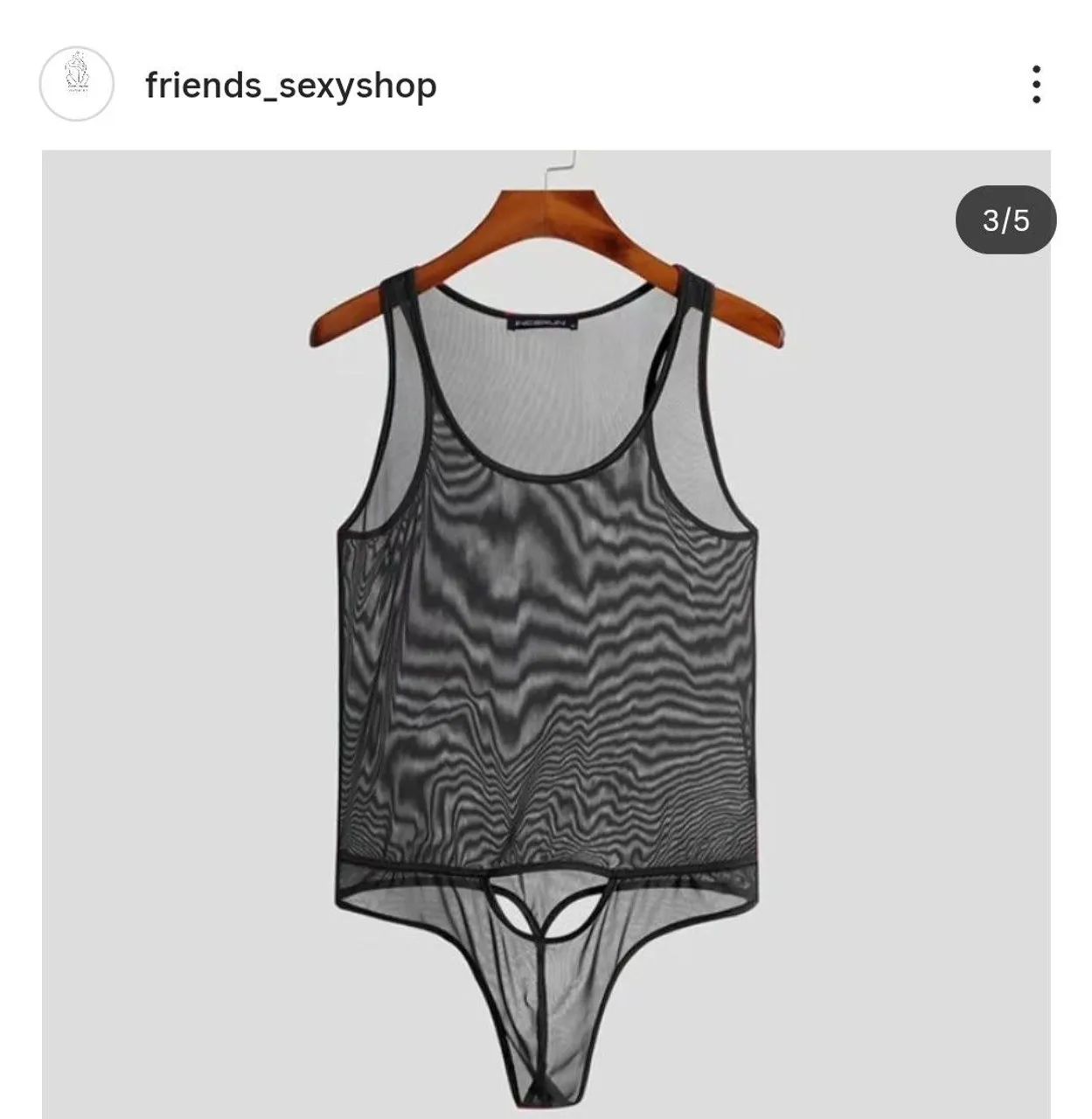 Body em tule masculino - Foto 3