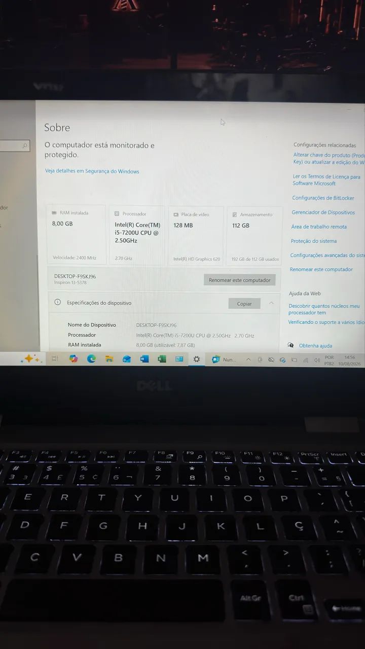 Notebook Dell Inspiron 13 2 em 1 Core i5 / 8GB / SSD / Touch - Foto 5