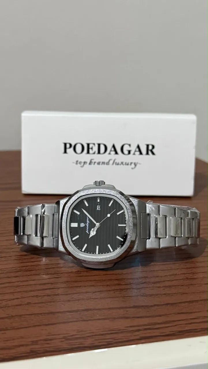 Relógio Prata POEDAGAR masculino