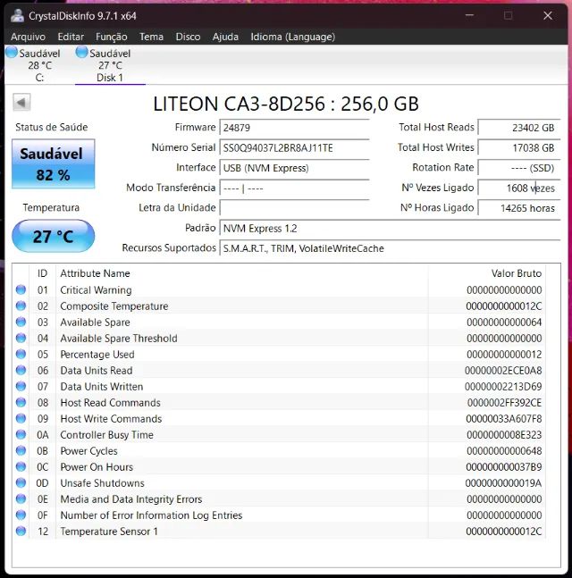 Kit 3 SSD Nvme 256GB - Foto 4