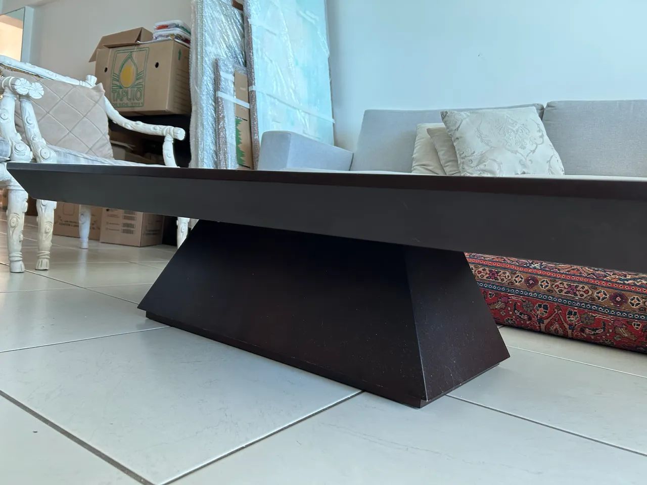Conjunto de mesas e cadeiras para sala de jantar e estar  - Foto 3