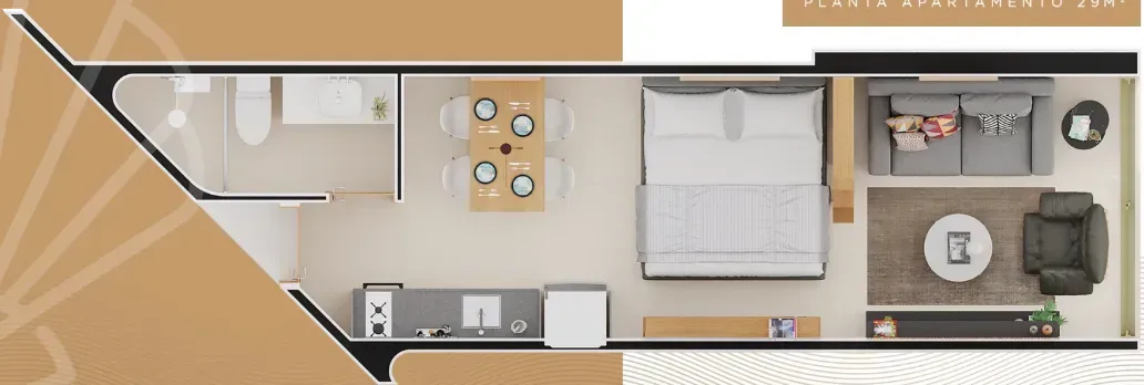 PLANTA 39m²