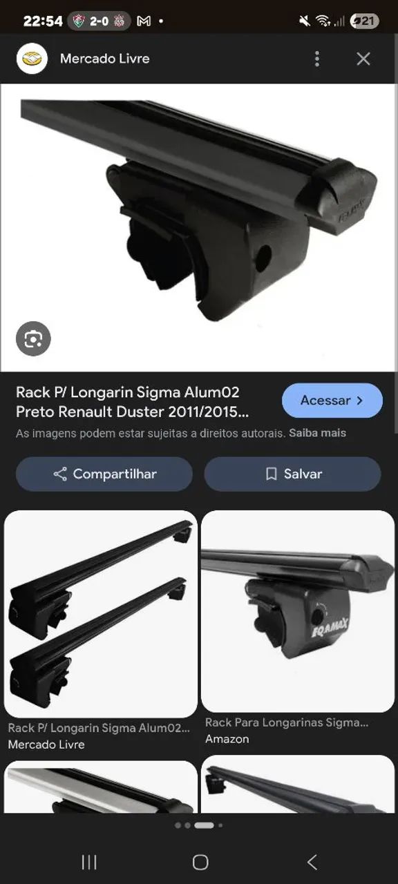 Rack transversal Eqmax Sigma - Duster 2011 a 2015 - Foto 2