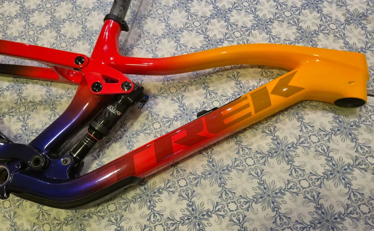 Quadro trek top fuel carbono - Foto 4