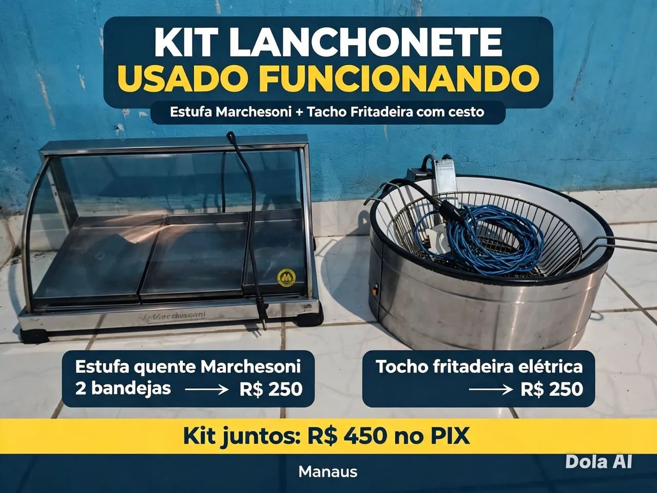 kit merenda para venda