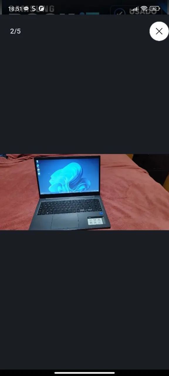 vendo notebook Samsung  - Foto 5