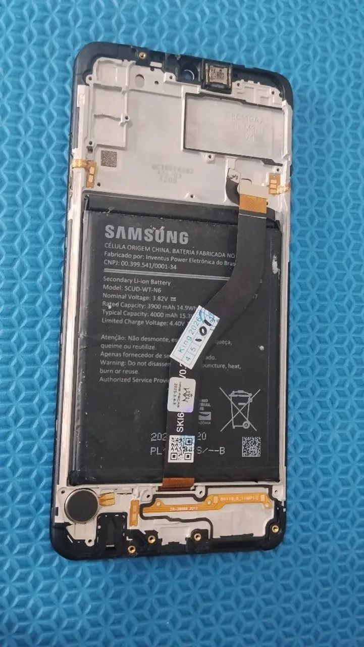 Display com bateria Galaxy A20S  já compelicula - Foto 2