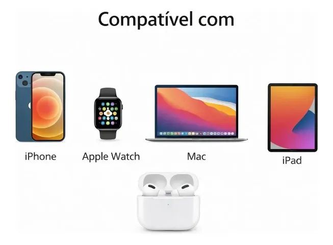 Fone Bluetooth AirPods Pro 2 Linha Premium - Foto 4