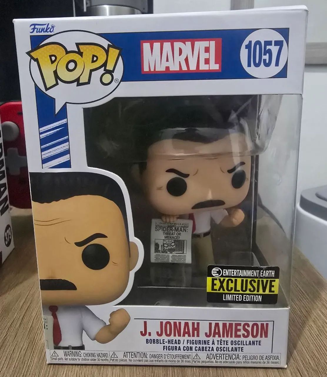 Funko Pop! Marvel Jonah Jameson #1057