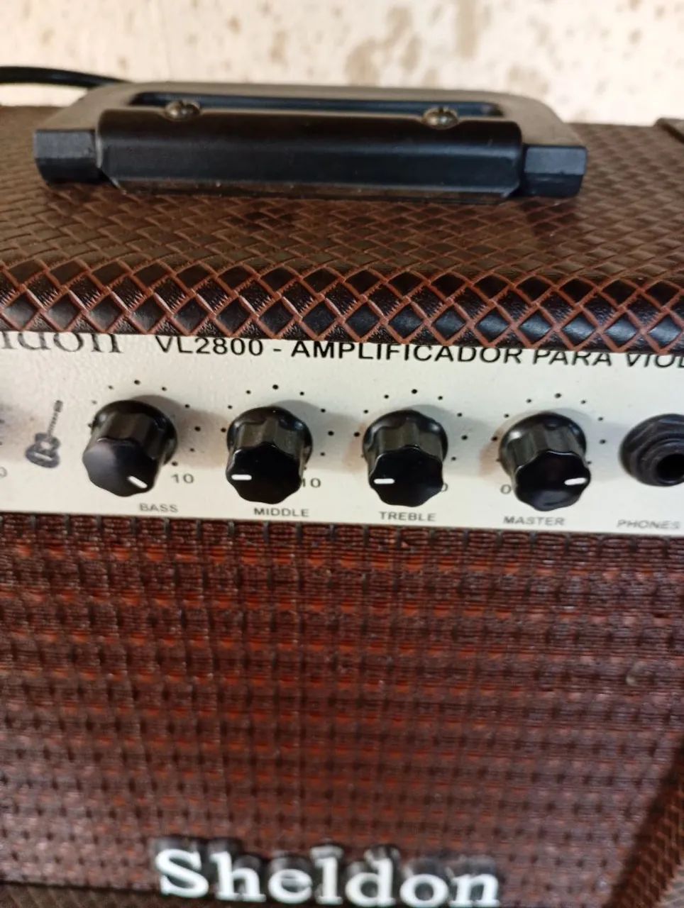 Mini Cubo Sheldon violão 