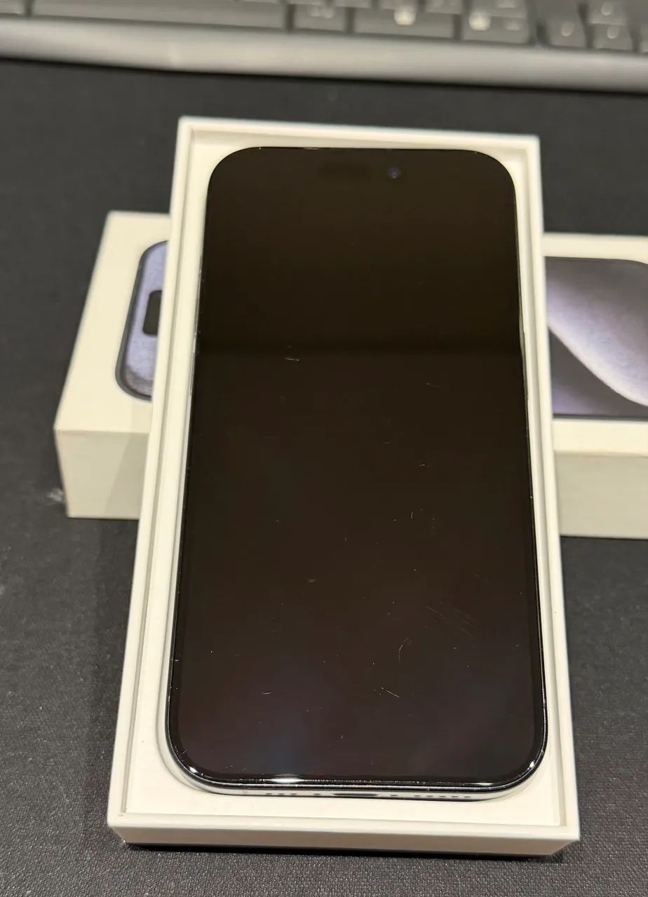 Iphone 15 Pro 128 GB, Azul Titânio  - Foto 2