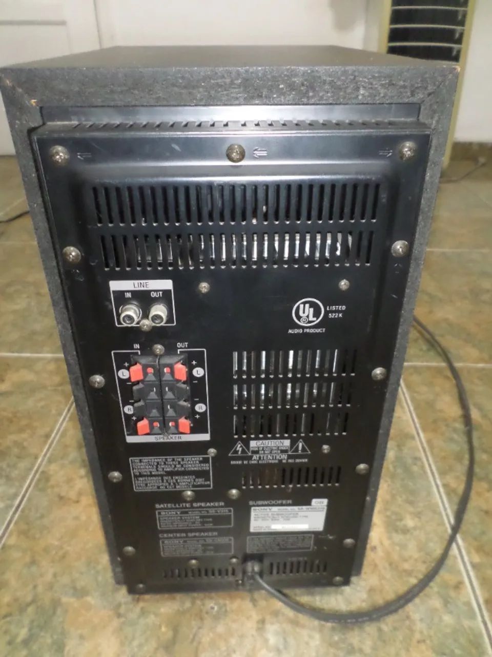 Sony Subwoofer Ativo - Foto 5