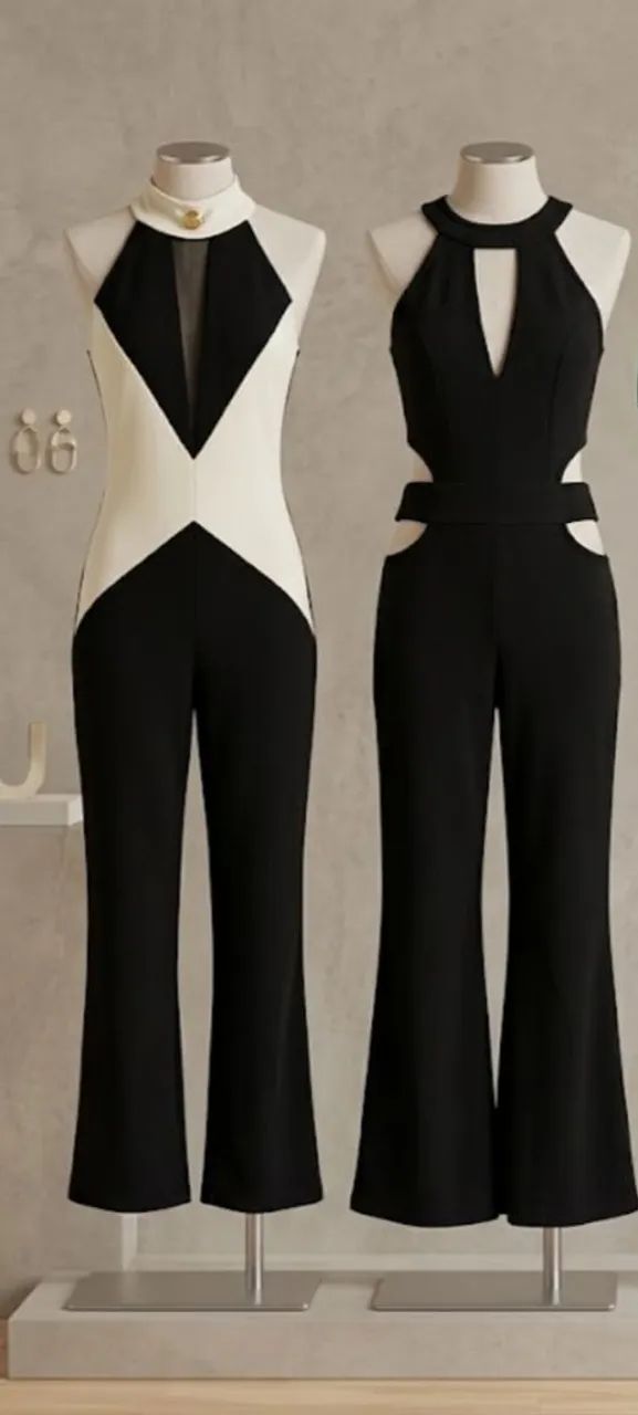Macacão longo feminino estiloso  - Foto 2