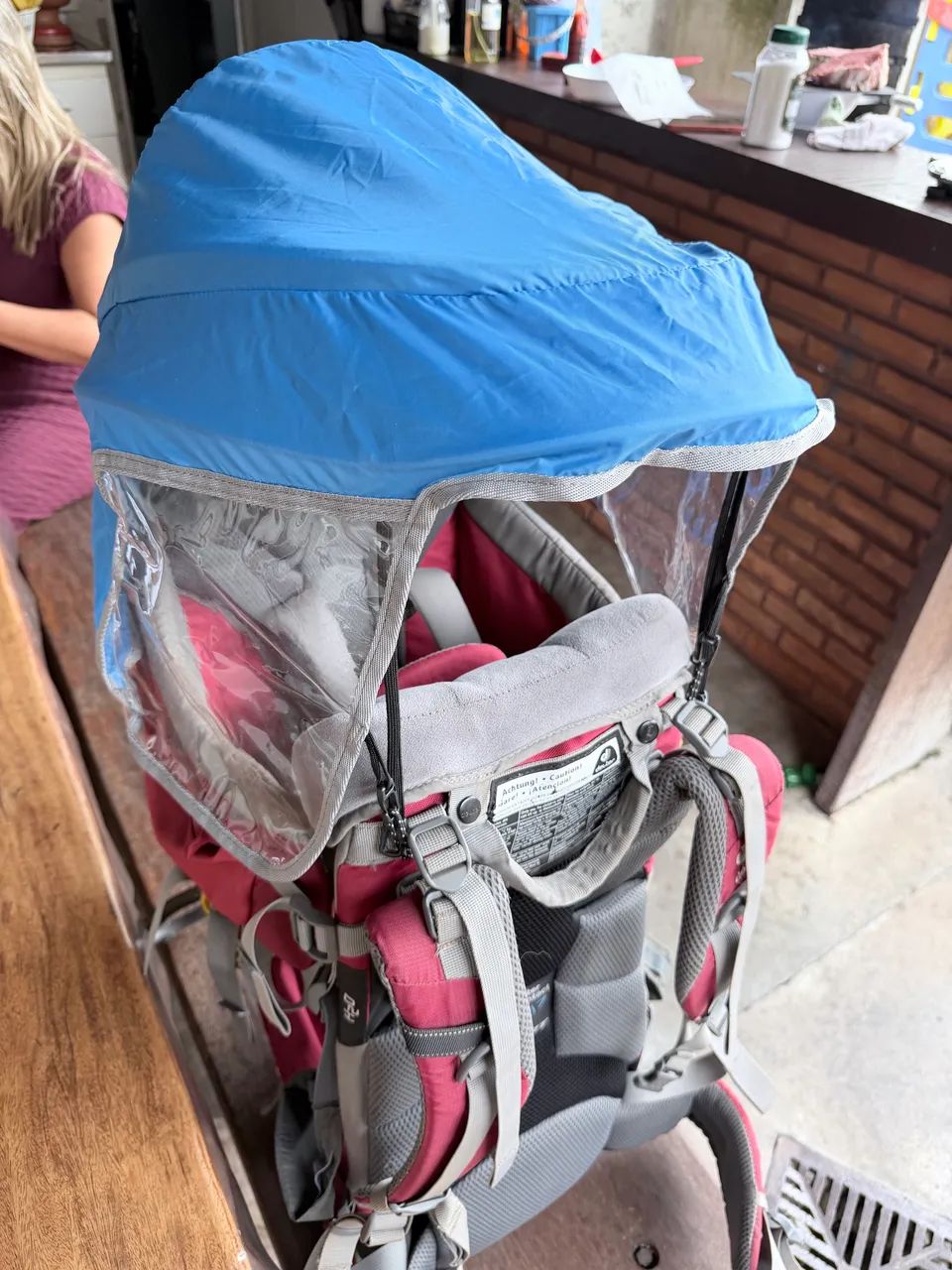 Mochila Deuter de carregar criança  - Foto 4