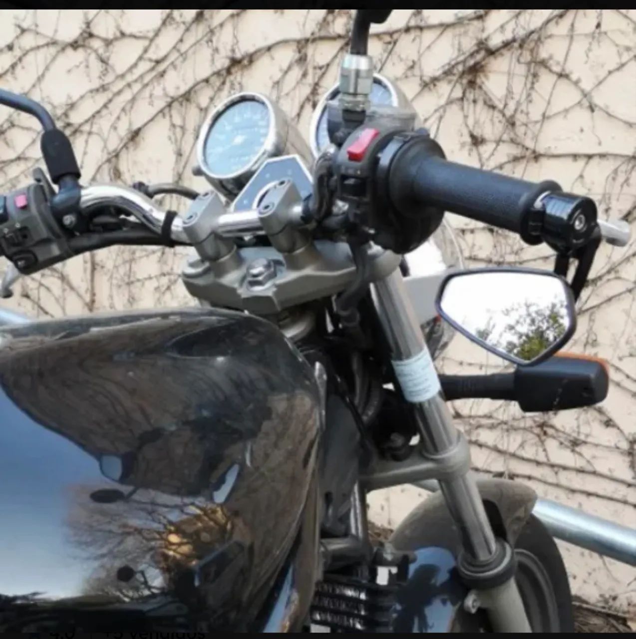 Retrovisor Moto estilo Asa - Foto 2