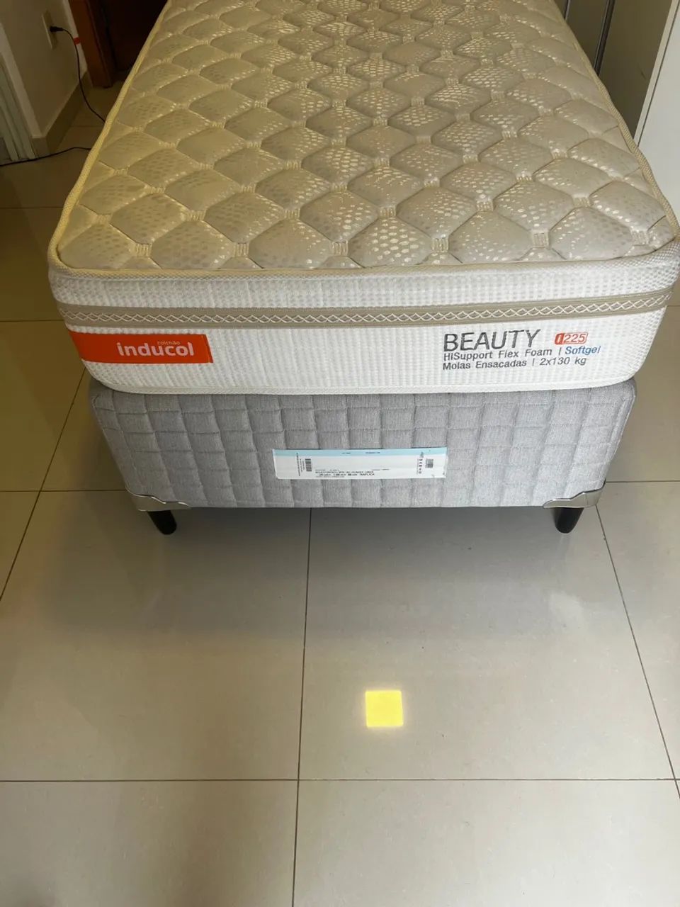 CAMA BOX SOLTEIRO EM ÓTIMO ESTADO DE CONSERVAÇÃO  - Foto 4
