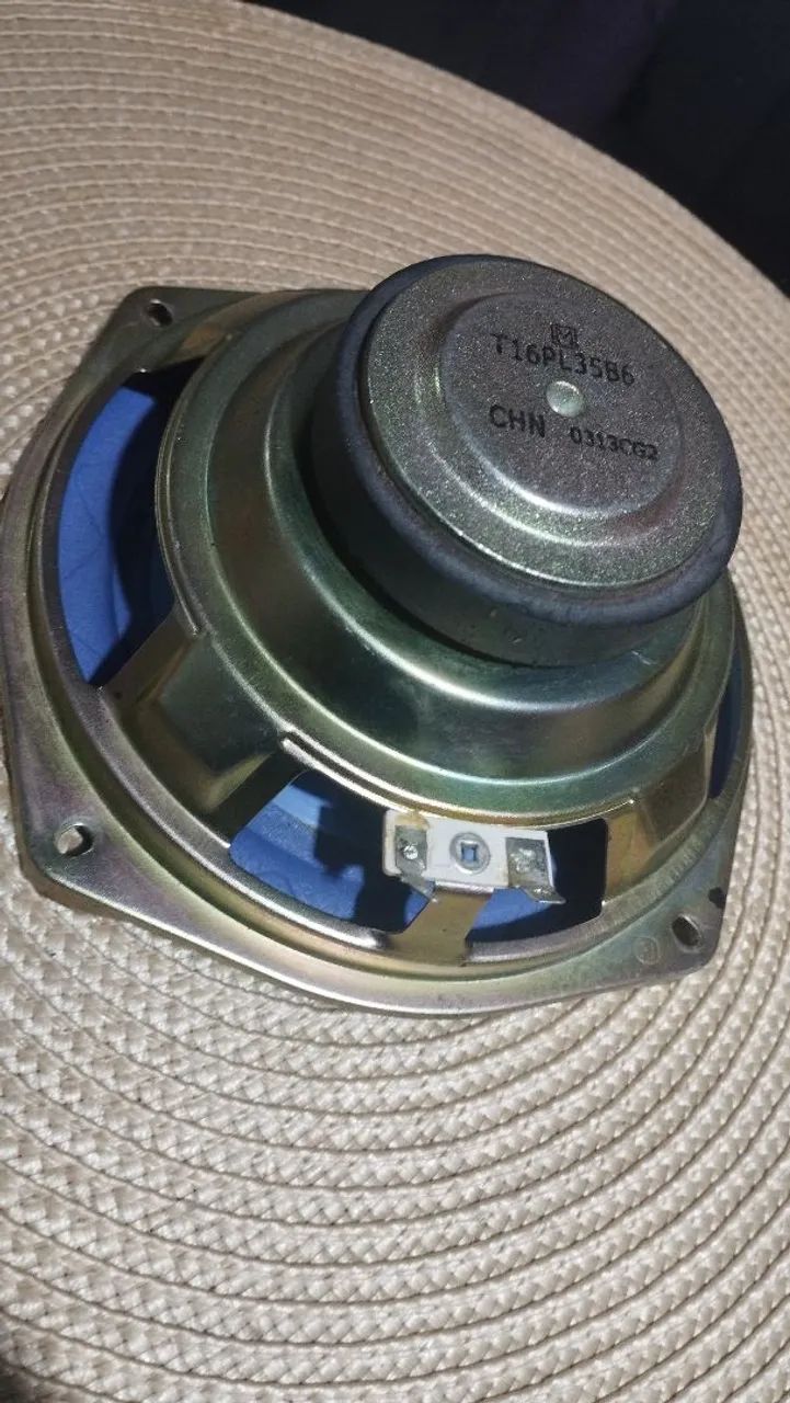 Alto-Falante Woofer Azul Panasonic 6 Polegadas 100W RMS R$:80 REAIS