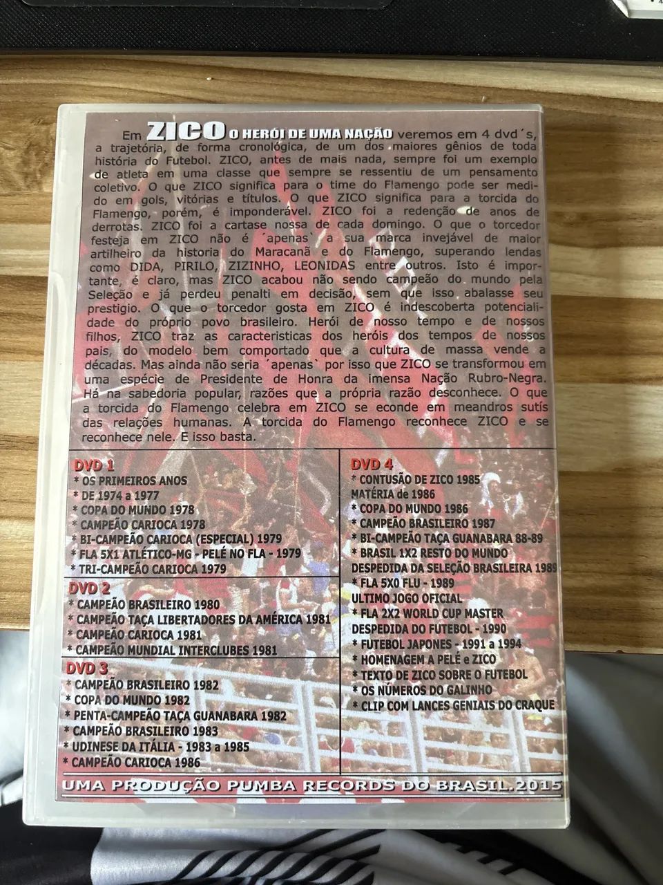DVD assinado pelo Zico - Foto 3