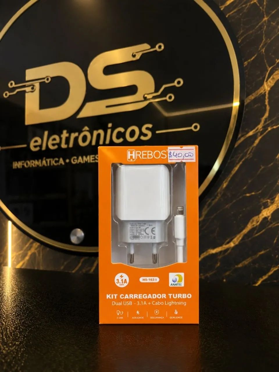 Carregador completo IOS 
