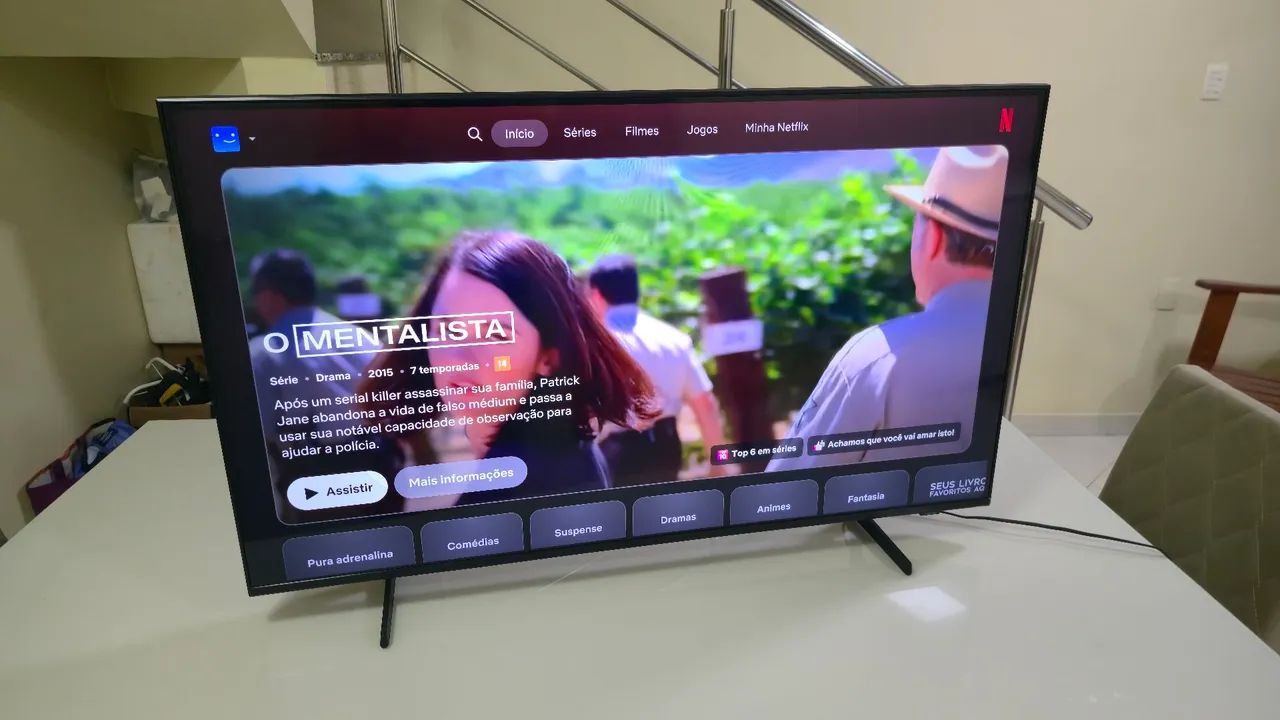 Smart TV Samsung 43" UHD 4K UN43DU7700GXZD - Foto 2