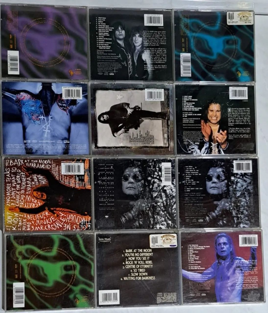 LOTE - CDs OZZY OSBOURNE - Antiguidades - Desvio Rizzo, Caxias do