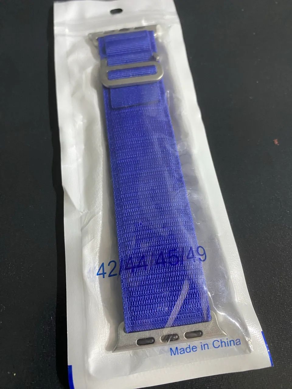 Pulseira para apple watch - cor azul  - Foto 2