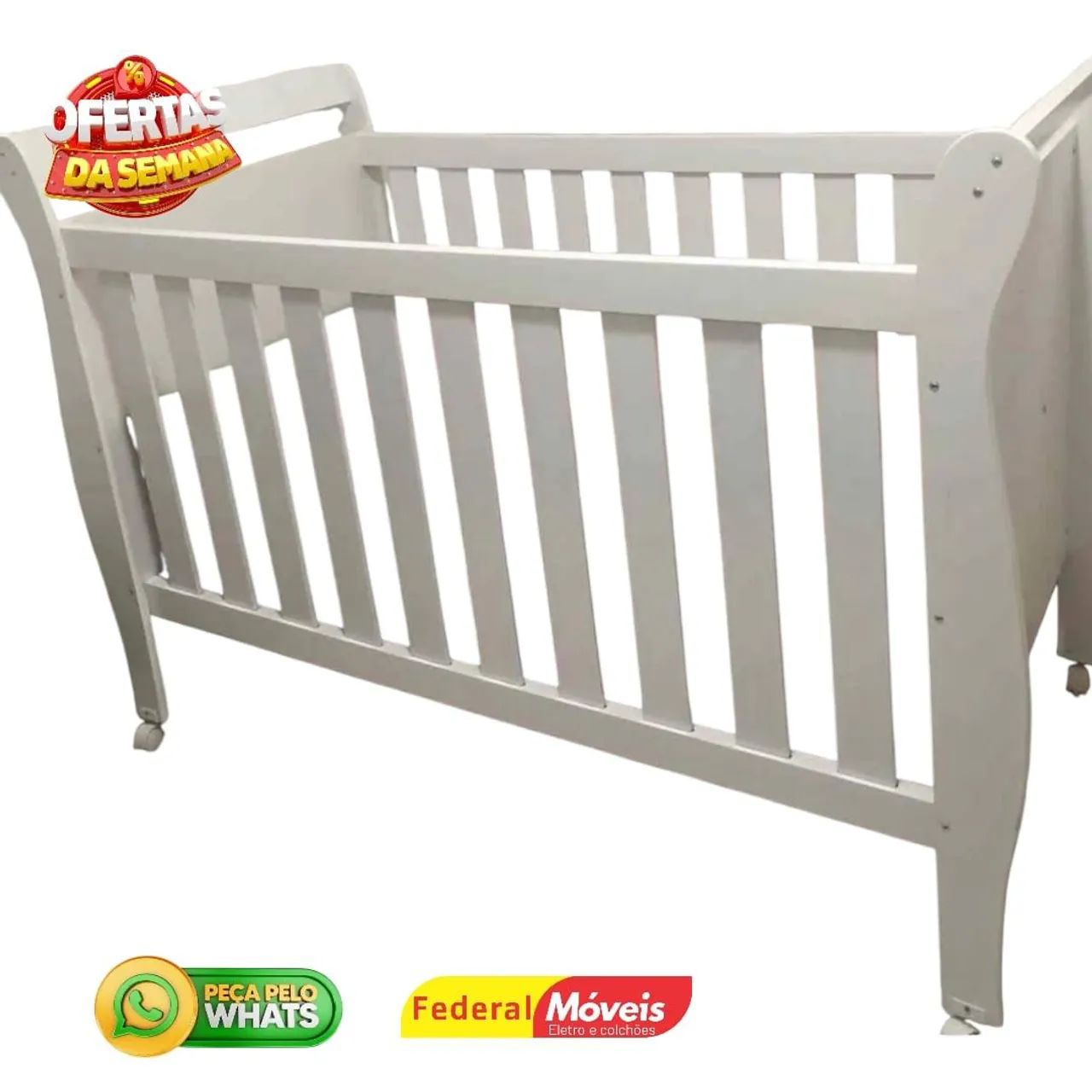Berço Mini Cama Novo - Mega Oferta!