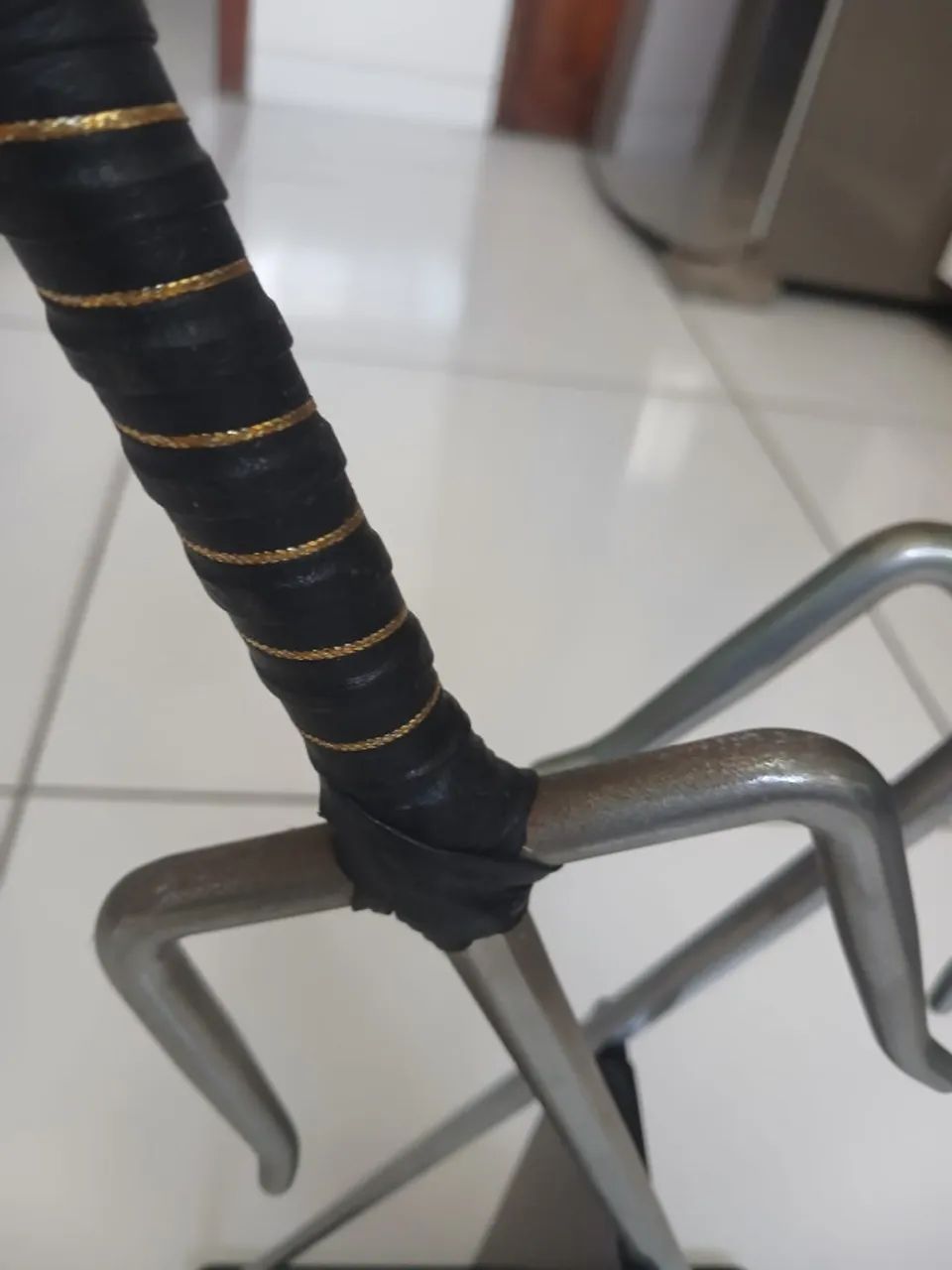 Adaga Sai Cromada P/ Treino + Expositor - Foto 5