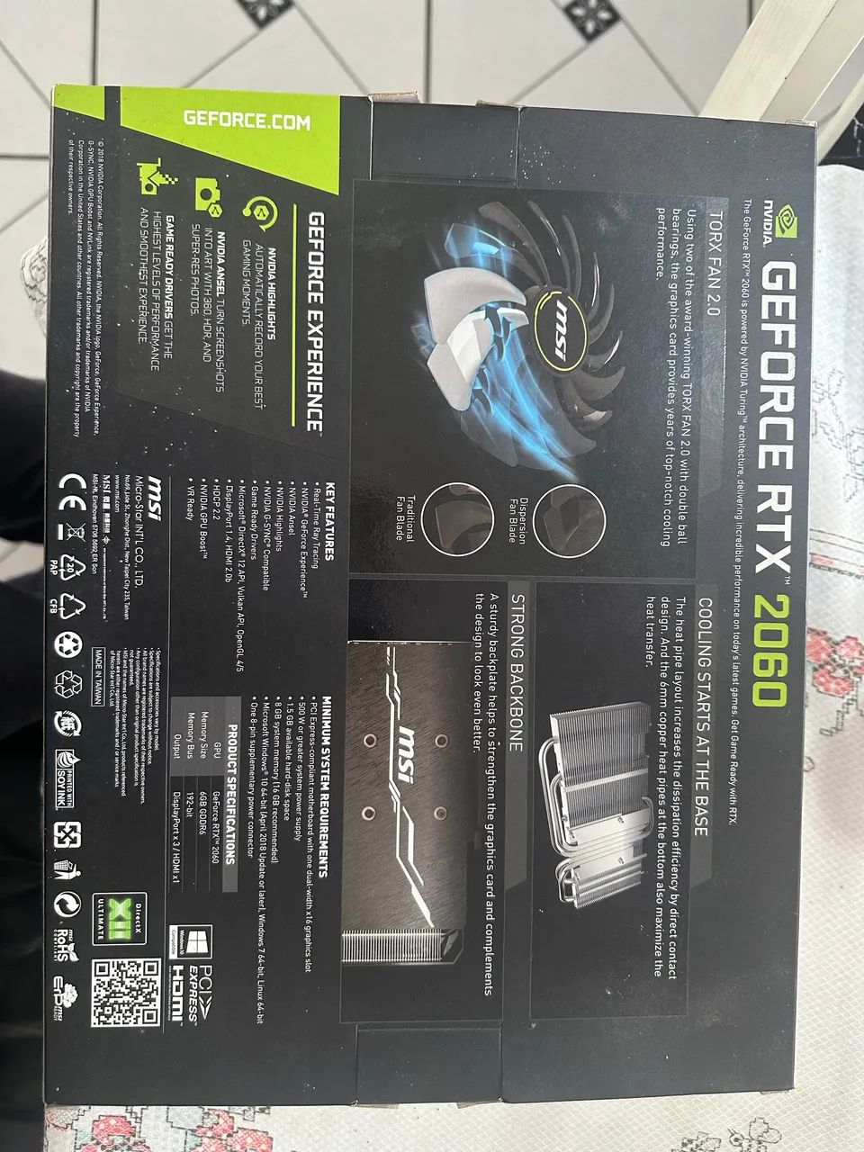 GeForce RTX 2060 MSI OC Edition - Foto 5