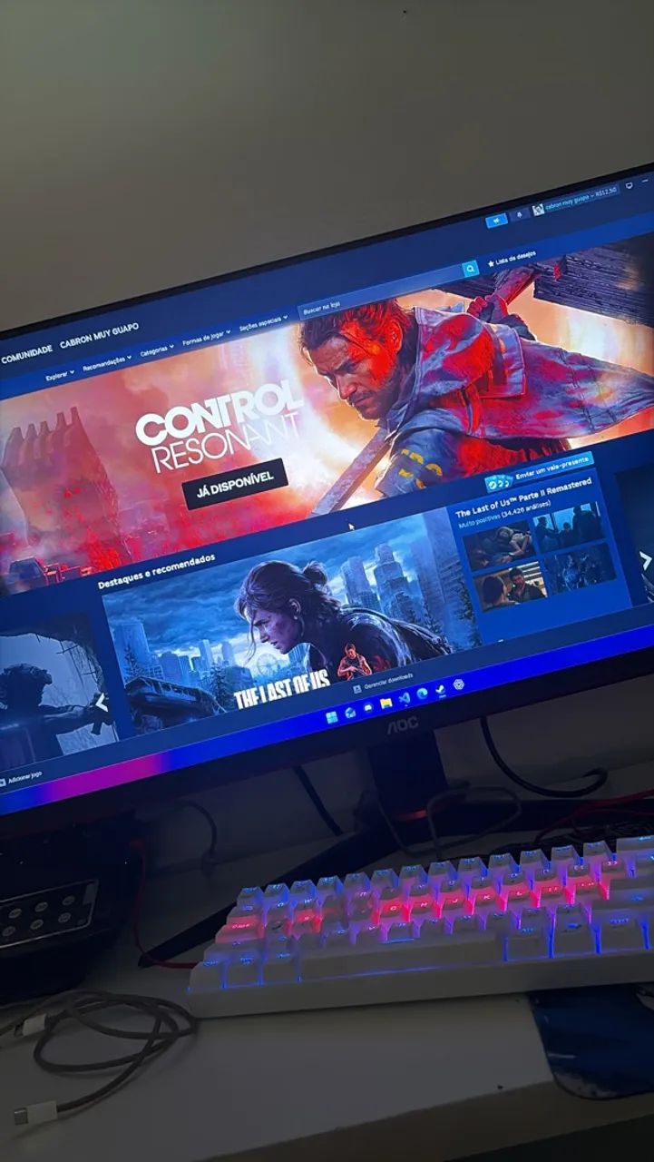 MONITOR GAMER AOC HERO IPS 1ms - Foto 3
