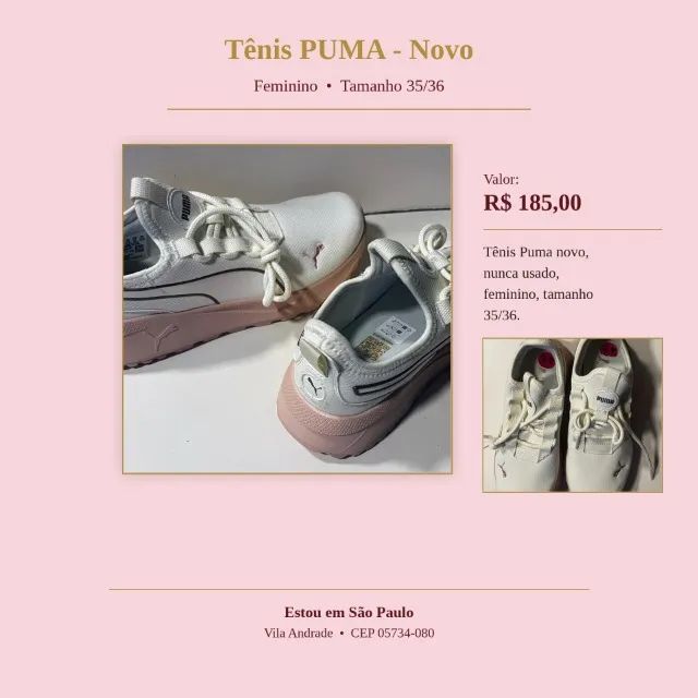 Tênis PUMA